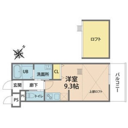 塚本駅 徒歩5分 3階の物件間取画像